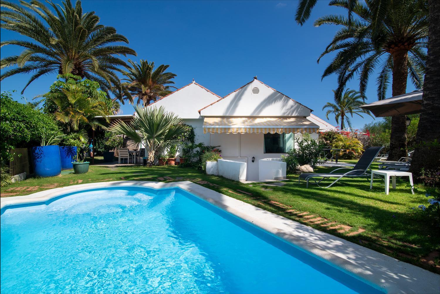 La Villa Calypso - Vivienda Vacacional Con Piscina Privada Maspalomas  Kültér fotó